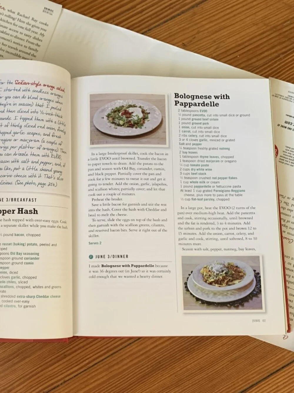 My Year in Meals by Rachael Ray & John Cusimano (2012 First Edition) – SIGNED